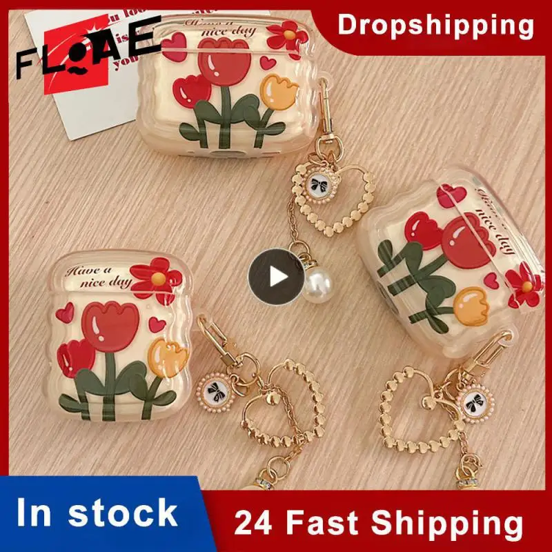 Tulip Health And Environmental Protection Wireless Earphone Case Light Weight Painting Ultra Thin And Soft Wavy
Tulip Health And Environmental Protection Wireless Earphone Case Light Weight Painting Ultra Thin And Soft Wavy