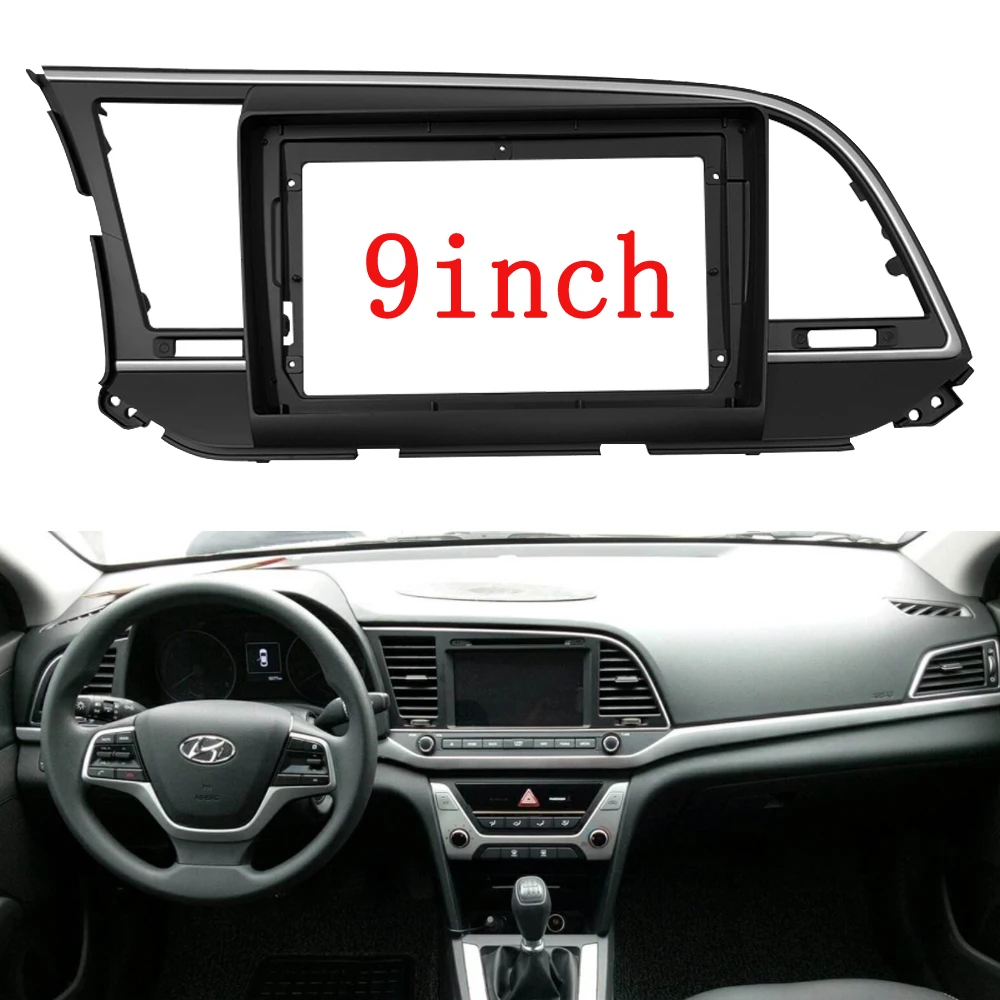 2 Din 9 дюймов Автомобильный радиоприемник установка DVD GPS Mp5 пластиковая панель Рамка для HYUNDAI Elantra 2016-2019 комплект крепления для приборной пане...
2 Din 9 дюймов Автомобильный радиоприемник установка DVD GPS Mp5 пластиковая панель Рамка для HYUNDAI Elantra 2016-2019 комплект крепления для приборной пане...