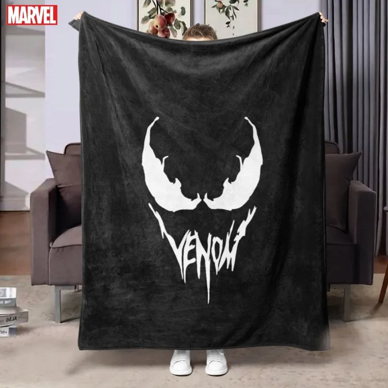Периферийные фильмы Marvel The Avengers Venom фланелевое одеяло с мультяшным принтом тонкое