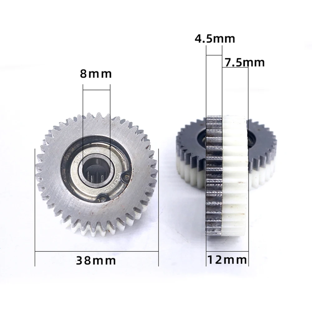 For Bafang Motor Gears With Bearings Gears Riding Outdoor Sports 36 Teeth 38x38x12mm Components Nylon+Steel/Copper
For Bafang Motor Gears With Bearings Gears Riding Outdoor Sports 36 Teeth 38x38x12mm Components Nylon+Steel/Copper