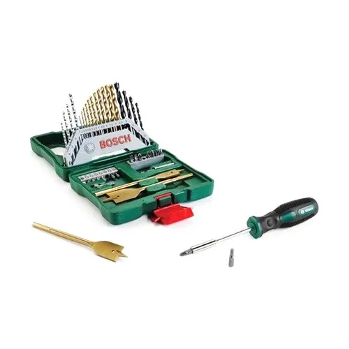 Bosch 41 piece Titanium X-line Accessory Set-Screwdriver Gift 
Bosch 41 piece Titanium X-line Accessory Set-Screwdriver Gift