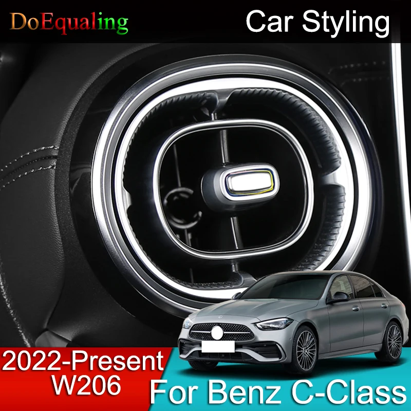 Turbo Air Conditioner Outlet Decorative Strip Car Accessories Interior for Mercedes-Benz New C-Class W206 220d Sedan 2021 2022
Turbo Air Conditioner Outlet Decorative Strip Car Accessories Interior for Mercedes-Benz New C-Class W206 220d Sedan 2021 2022