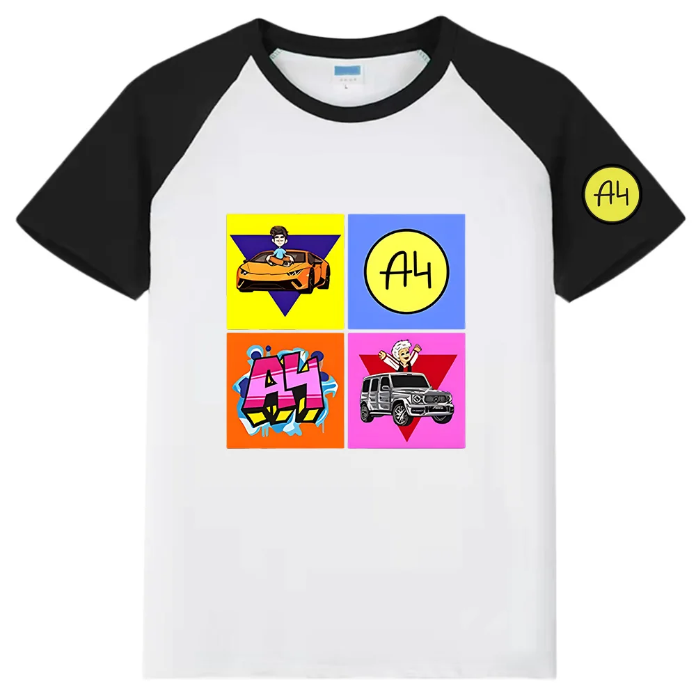Футболки Merch A4 для девочек, детская футболка A4 Vlad, повседневная хлопковая Футболка 100%, детские топы, летняя футболка Мерч А4, одежда для мальч...
Футболки Merch A4 для девочек, детская футболка A4 Vlad, повседневная хлопковая Футболка 100%, детские топы, летняя футболка Мерч А4, одежда для мальч...