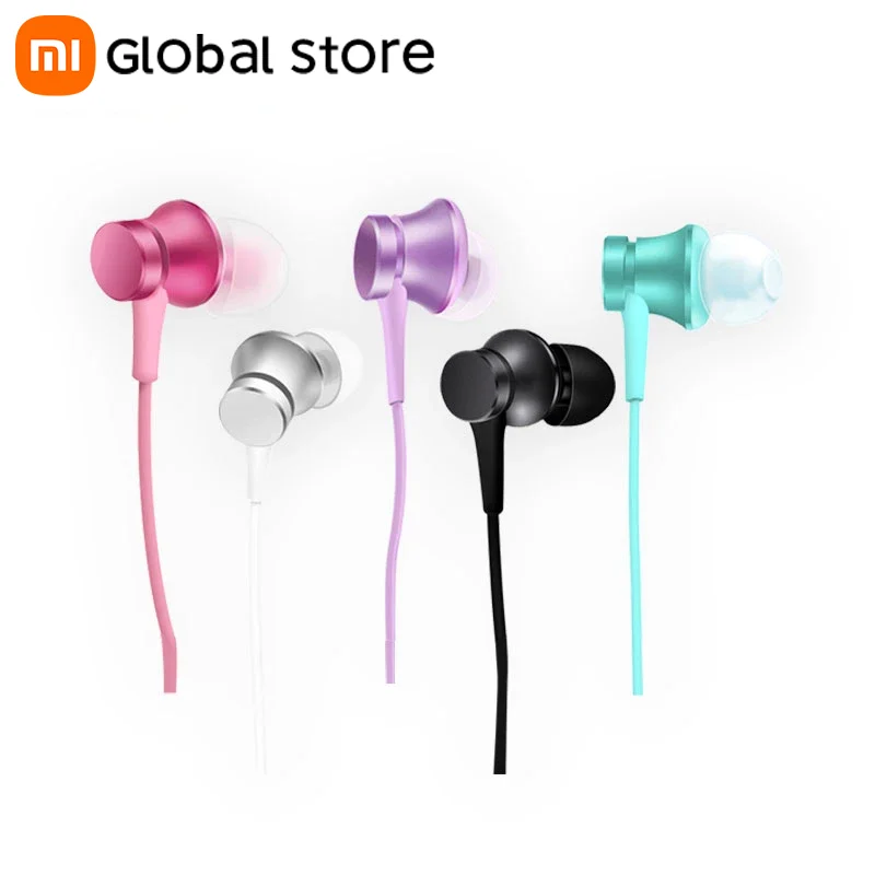Оригинальные наушники Xiaomi Mi Piston 3 новая версия с микрофоном проводное управление