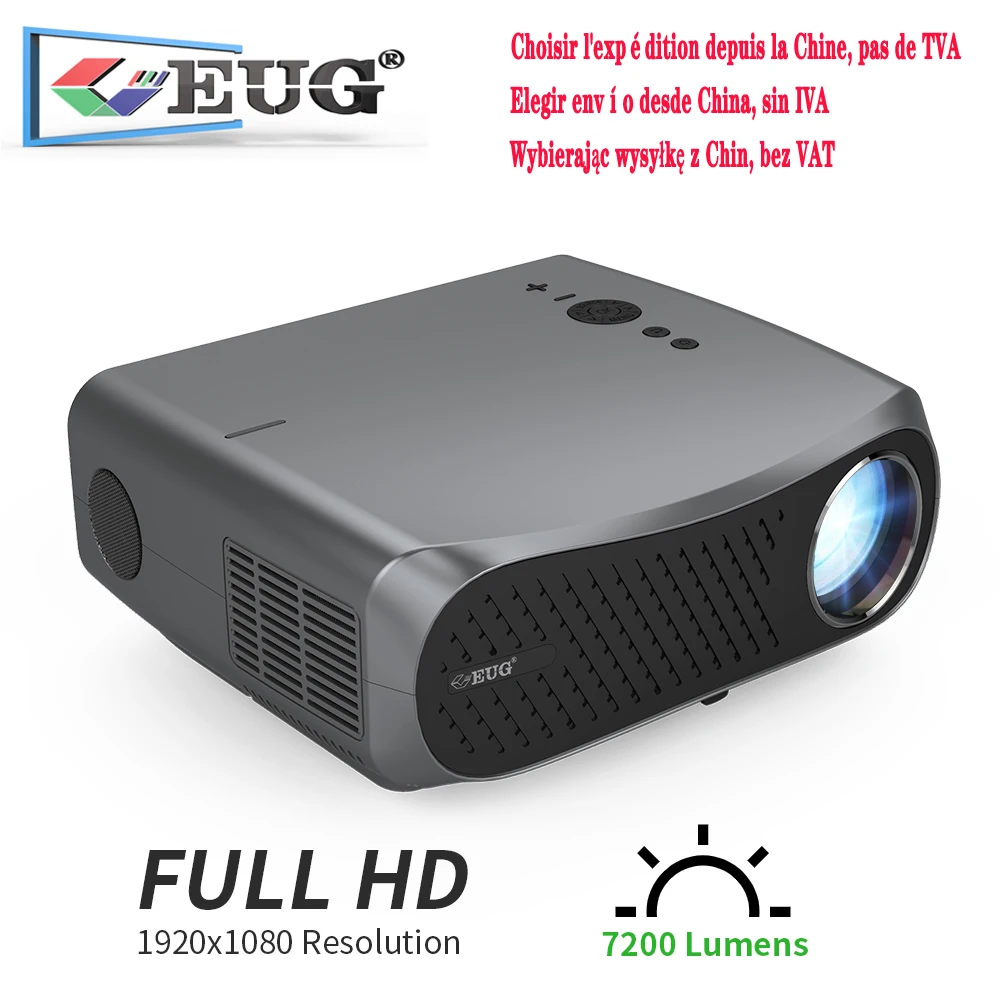EUG 900DAB Video Projector Full Hd 1080P Native Resolution Android System Wifi Wireless Airplay Beamer Projector For Phone
EUG 900DAB Video Projector Full Hd 1080P Native Resolution Android System Wifi Wireless Airplay Beamer Projector For Phone