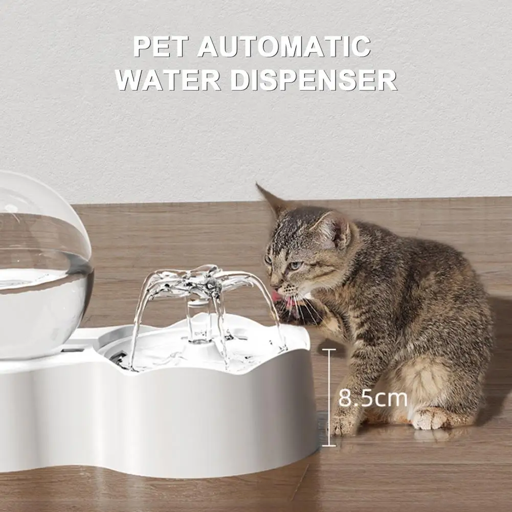 1 Set Pet Water Dispenser Leak-proof Detachable Quad Purification Sensor Adjustable Silent Cat Water Fountain with Filter Set
1 Set Pet Water Dispenser Leak-proof Detachable Quad Purification Sensor Adjustable Silent Cat Water Fountain with Filter Set