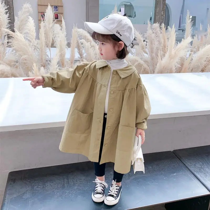 Girls Jackets Coat Windbreak Outwear Cotton 2023 Fashion Spring Autumn Teenagers Plus Size Kids Windproof Children's Clothing 
Girls Jackets Coat Windbreak Outwear Cotton 2023 Fashion Spring Autumn Teenagers Plus Size Kids Windproof Children's Clothing