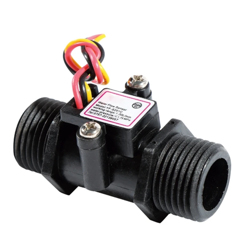 L69A DN15 1-25L/Min Water Flow Sensor DC3.5-24V G1/2 Flowmeter Counter Water Control for Water Dispenser Water Heaters
L69A DN15 1-25L/Min Water Flow Sensor DC3.5-24V G1/2 Flowmeter Counter Water Control for Water Dispenser Water Heaters