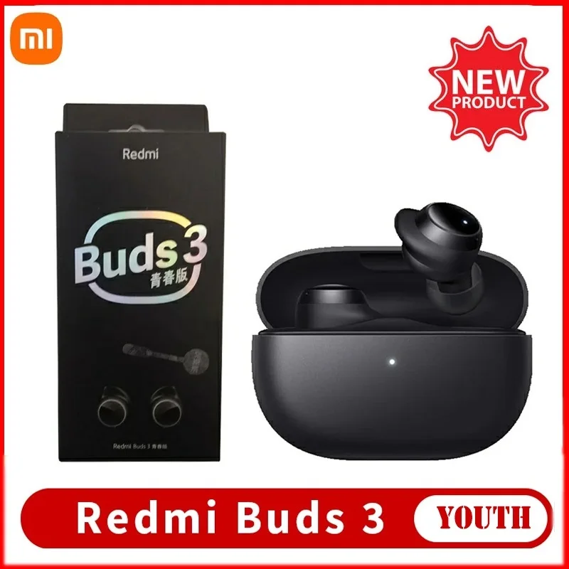 

TWS-наушники Xiaomi Redmi Buds 3 Lite Youth Edition с поддержкой Bluetooth 5,2 и сенсорным управлением, 10 шт.