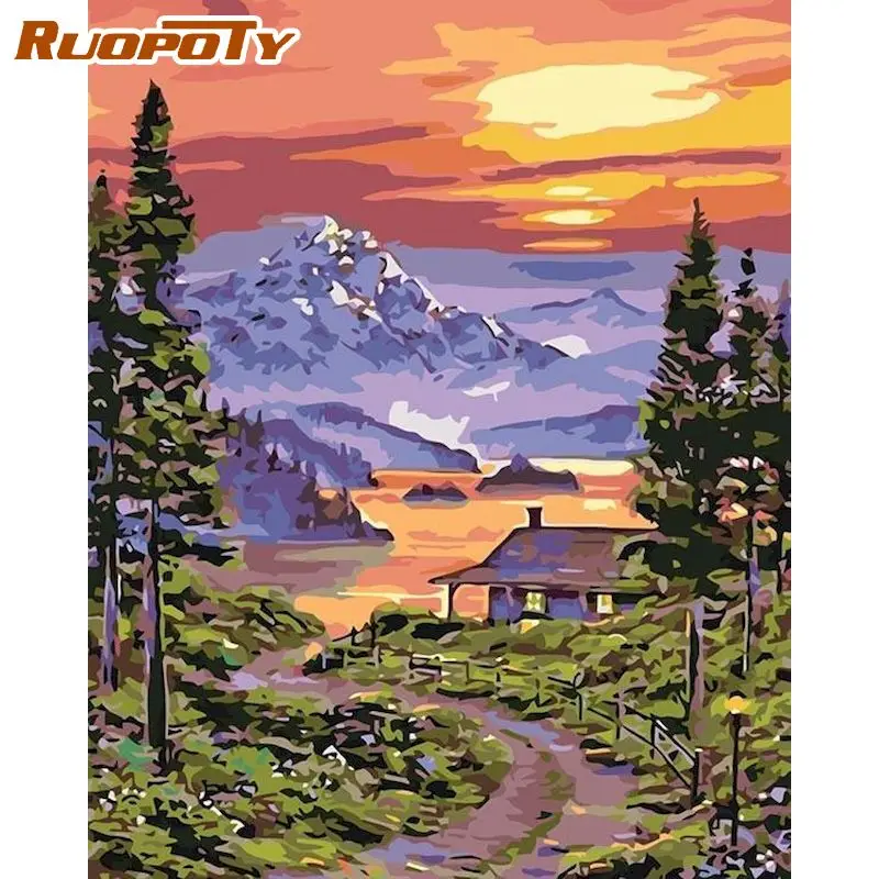 RUOPOTY Painting By Number Forest Tree Drawing On Canvas HandPainted Paint Art Gift DIY Pictures By Number Kits Home Decoration
RUOPOTY Painting By Number Forest Tree Drawing On Canvas HandPainted Paint Art Gift DIY Pictures By Number Kits Home Decoration