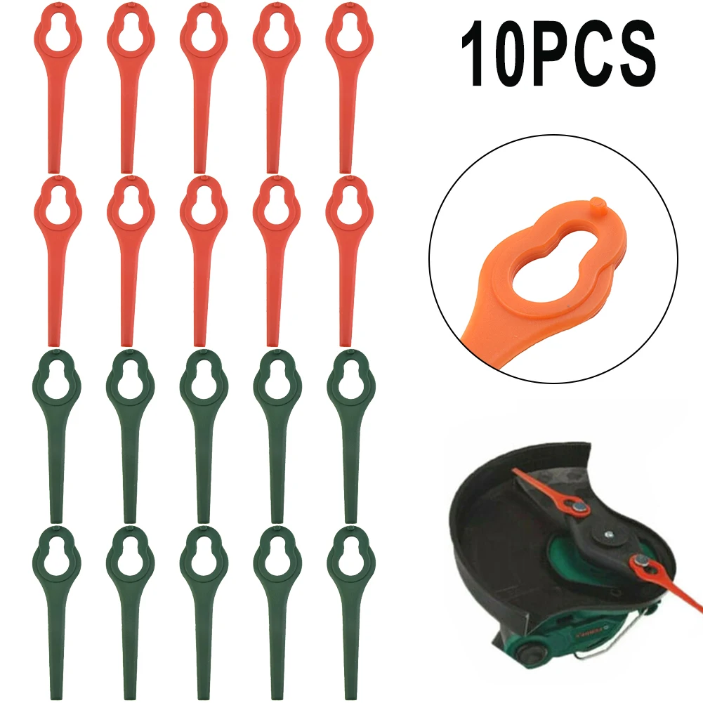 10PCS For Aldi Ferrex FAR 20-1 20V/40V Cordless Grass Strimmer Plastic Blades Red Green Color 9.5x2.8cm Garden Power Equipment
10PCS For Aldi Ferrex FAR 20-1 20V/40V Cordless Grass Strimmer Plastic Blades Red Green Color 9.5x2.8cm Garden Power Equipment