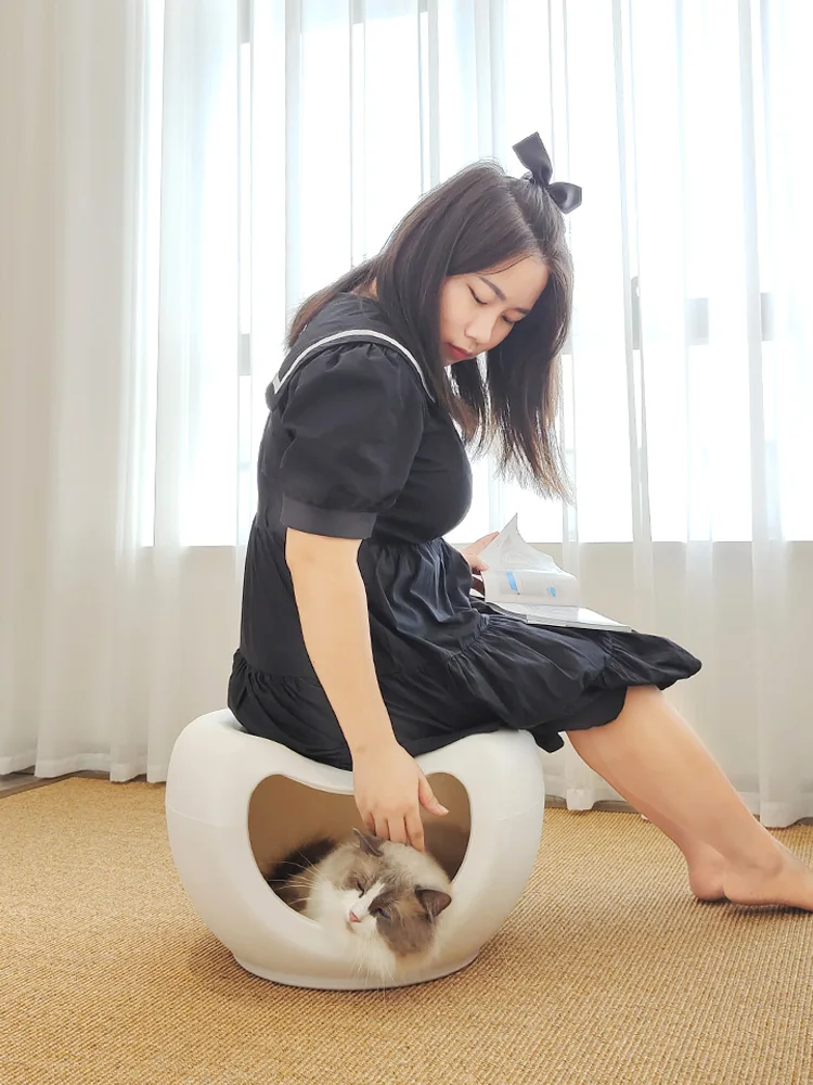 GY Stool Cat Nest Side Table Summer Four Seasons Kennel Cattery Cat House Semi-Closed Cat Shared Furniture
GY Stool Cat Nest Side Table Summer Four Seasons Kennel Cattery Cat House Semi-Closed Cat Shared Furniture
