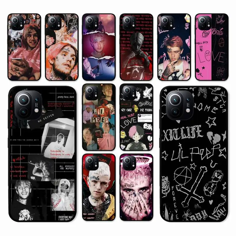 

Hip hop Rapper Lil Peep Hellboy Love album Phone Case for Xiaomi mi 5 6 8 9 10 lite pro SE Mix 2s 3 F1 Max2 3 coque