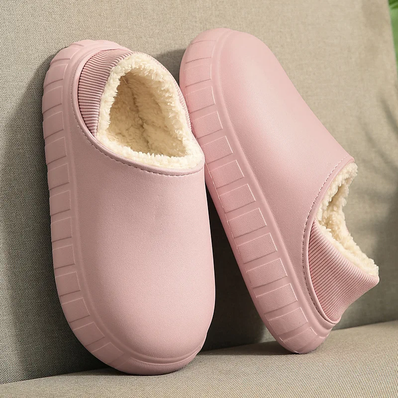 Winter Slippers Warm Men Shoes Waterproof Women Non-Slip Plush Cotton Indoor Outdoor Cozy Home Autumn Thick Heel Covering Shoes
Winter Slippers Warm Men Shoes Waterproof Women Non-Slip Plush Cotton Indoor Outdoor Cozy Home Autumn Thick Heel Covering Shoes