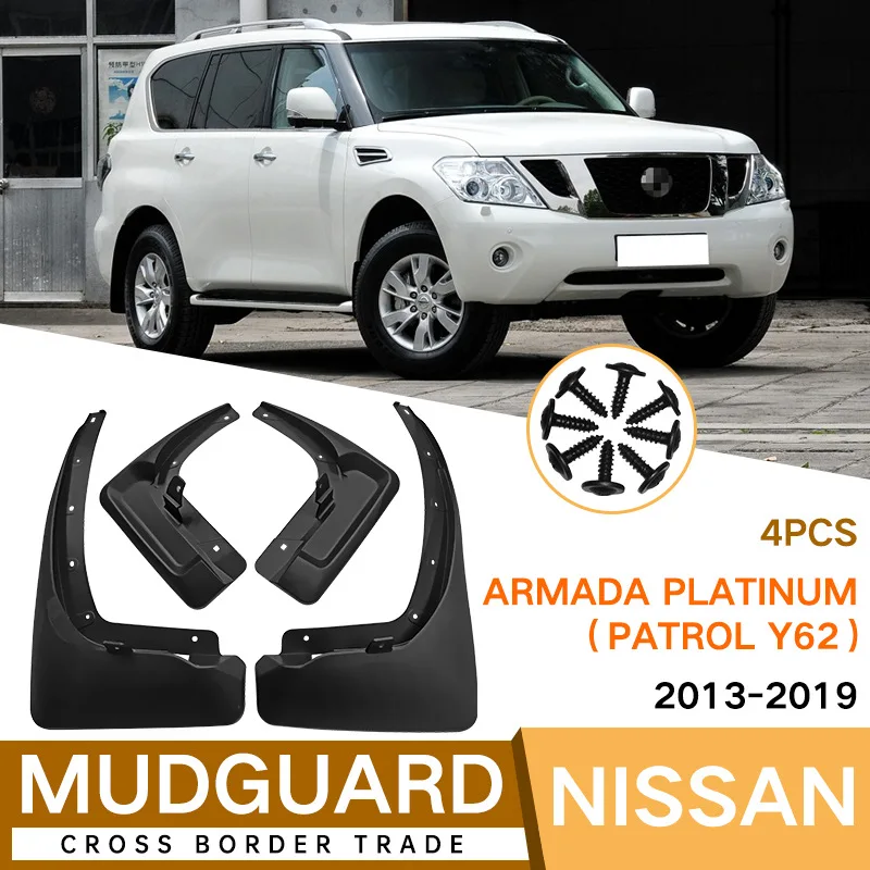 Mud Flaps For Nissan Armada Platinum Patrol Y62 2011-2021 MudFlaps Front Rear Fender Car Accessories
Mud Flaps For Nissan Armada Platinum Patrol Y62 2011-2021 MudFlaps Front Rear Fender Car Accessories