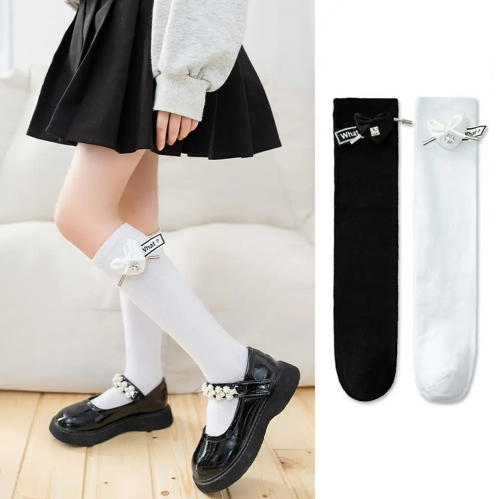 1 Pair Mid-tube Socks Breathable Comfortable Rhinestone Heart Shape Daily Wear Cotton Bow-knot Children's Socks Birthday Gift 
1 Pair Mid-tube Socks Breathable Comfortable Rhinestone Heart Shape Daily Wear Cotton Bow-knot Children's Socks Birthday Gift