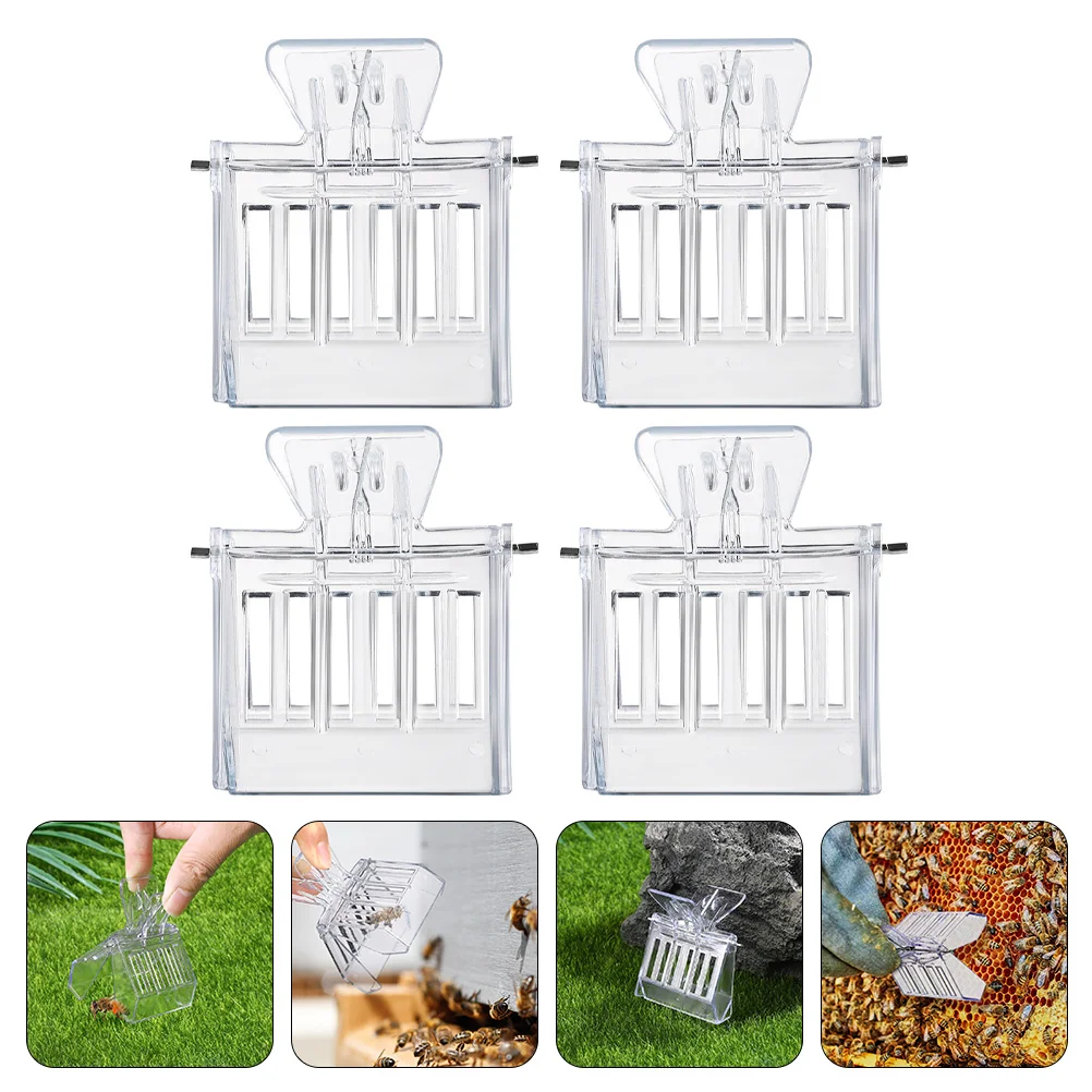 4 шт., прозрачные пчел-клипсы для пчел
4 шт., прозрачные пчел-клипсы для пчел
