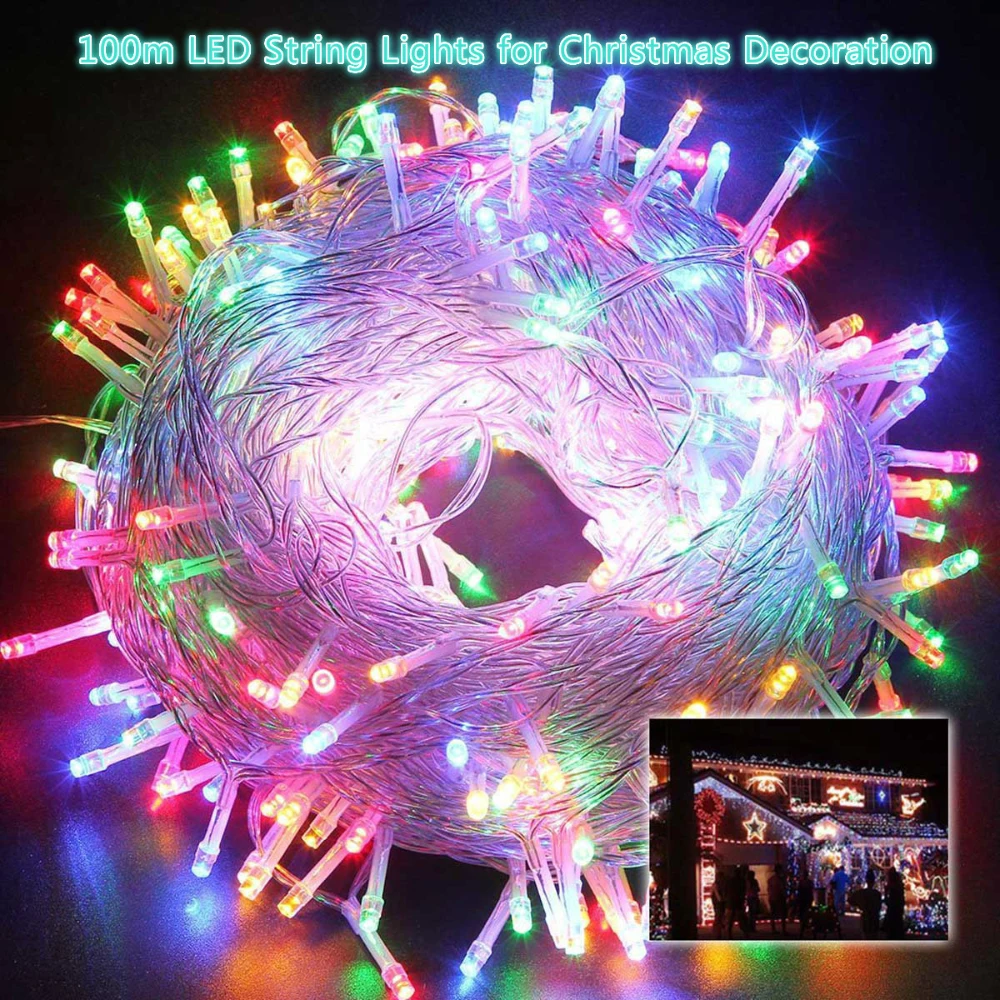 LA9 Outdoor LED String Lights Garland Waterproof Fairy Light Christmas Wedding Party Holiday Gardening Valentine's Day Decor
LA9 Outdoor LED String Lights Garland Waterproof Fairy Light Christmas Wedding Party Holiday Gardening Valentine's Day Decor