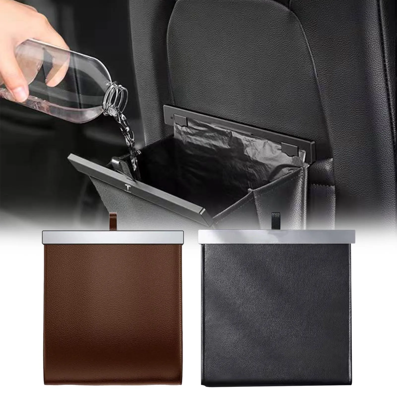 1Pcs LED Car Garbage Bag Waterproof Magnetic Adsorption Trash Can Back Seat Hanging Leather Storage Pocket Leak-proof New 2022
1Pcs LED Car Garbage Bag Waterproof Magnetic Adsorption Trash Can Back Seat Hanging Leather Storage Pocket Leak-proof New 2022
