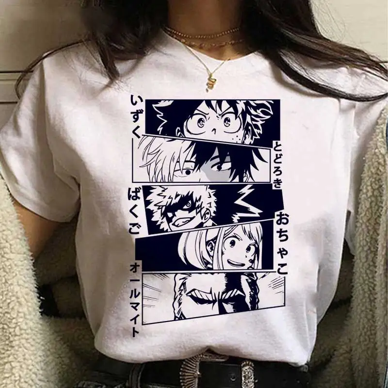 My Hero Academia T Shirt Women Kawaii Cartoon Himiko Toga Graphic Tees Funny Anime Boku No Hero Academia T-shirt Unisex Female
My Hero Academia T Shirt Women Kawaii Cartoon Himiko Toga Graphic Tees Funny Anime Boku No Hero Academia T-shirt Unisex Female