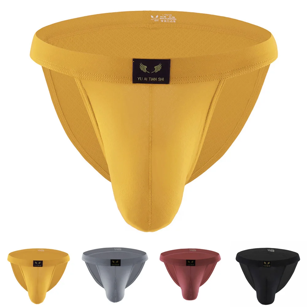 New Panties Men Sexy Convex Pouch Underpants Briefs Solid Color Mid-waist Breathable Soft Underwear Thongs Sexy Lingerie
New Panties Men Sexy Convex Pouch Underpants Briefs Solid Color Mid-waist Breathable Soft Underwear Thongs Sexy Lingerie