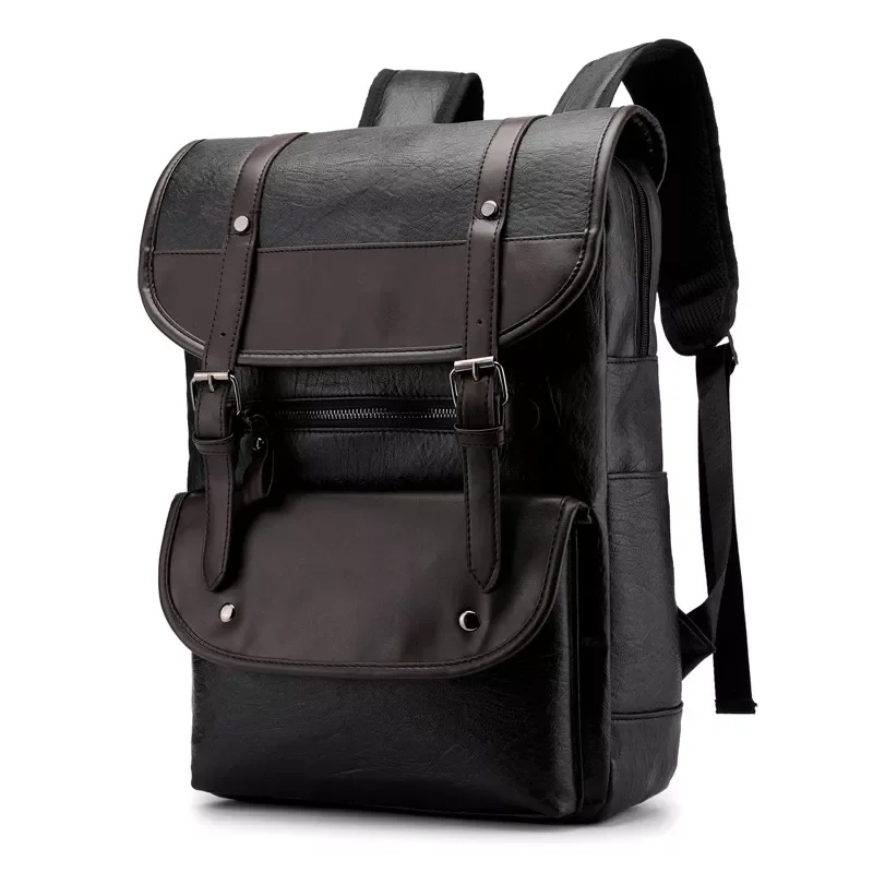 Men's High Quality Leather Backpack 15.6 Inch Laptop Backpack Student Waterproof Backpack Leisure Travel Backpack Solid PU
Men's High Quality Leather Backpack 15.6 Inch Laptop Backpack Student Waterproof Backpack Leisure Travel Backpack Solid PU