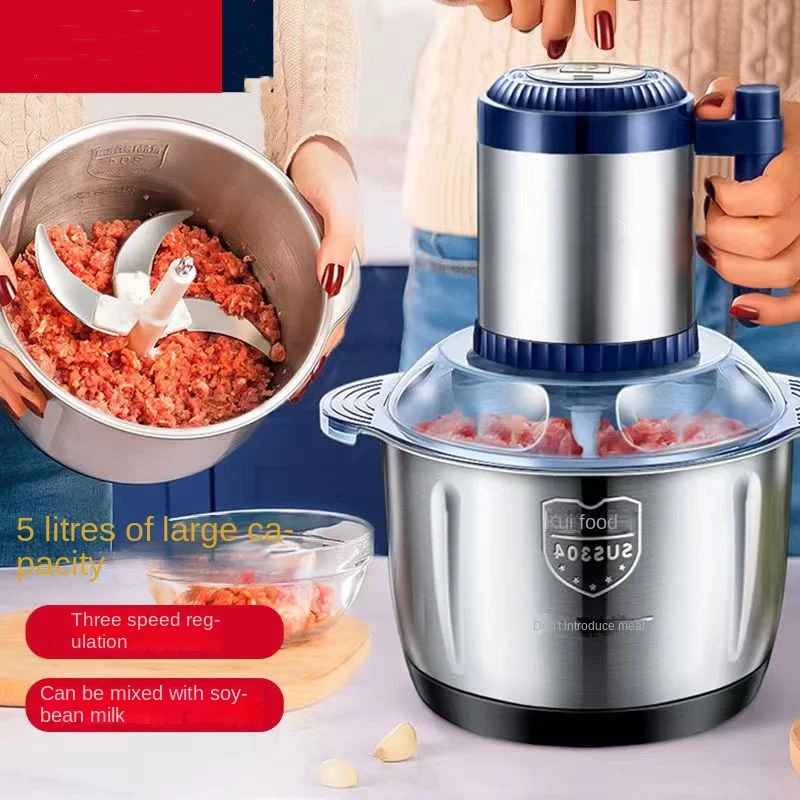 300W 500W Household Meat Grinder Dumpling Stuffing Stainless Steel Electric Multi-Function Cooker And Noodles Meat Garlic And Ch
300W 500W Household Meat Grinder Dumpling Stuffing Stainless Steel Electric Multi-Function Cooker And Noodles Meat Garlic And Ch