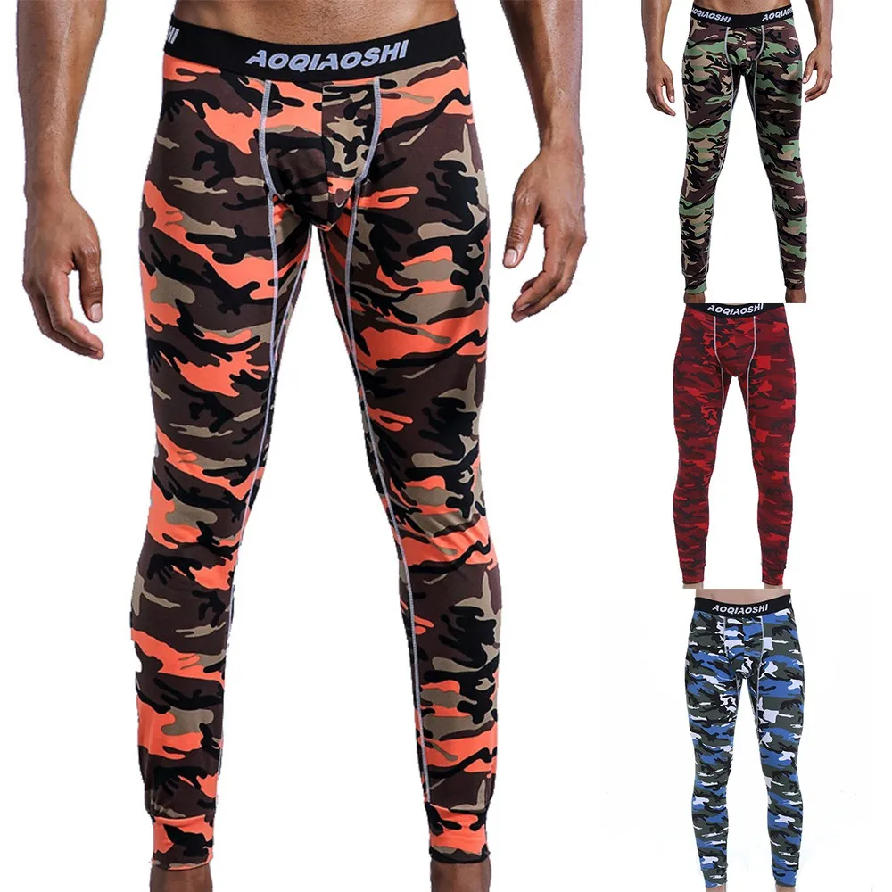 Men's Warm Long Johns Thermal Underwear Man Camouflage Legging Pants Winter Warm Trousers Pants Underpants Mens Tight Trousers
Men's Warm Long Johns Thermal Underwear Man Camouflage Legging Pants Winter Warm Trousers Pants Underpants Mens Tight Trousers