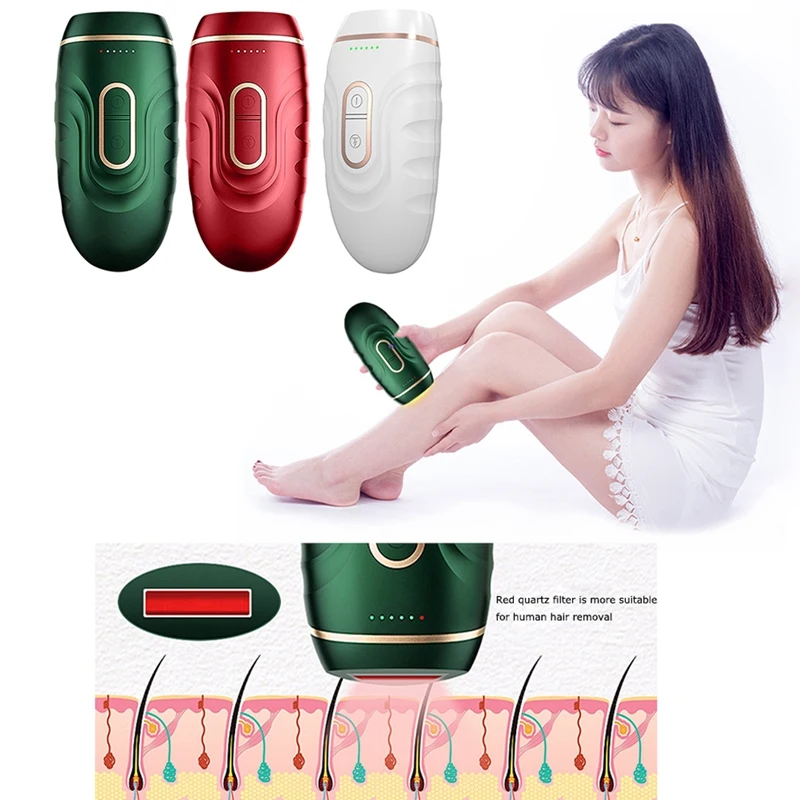 Female Electric Epilator Flash Hair Removal Machine Painless Mini Electric Body And Face Epilator EU Plug
Female Electric Epilator Flash Hair Removal Machine Painless Mini Electric Body And Face Epilator EU Plug