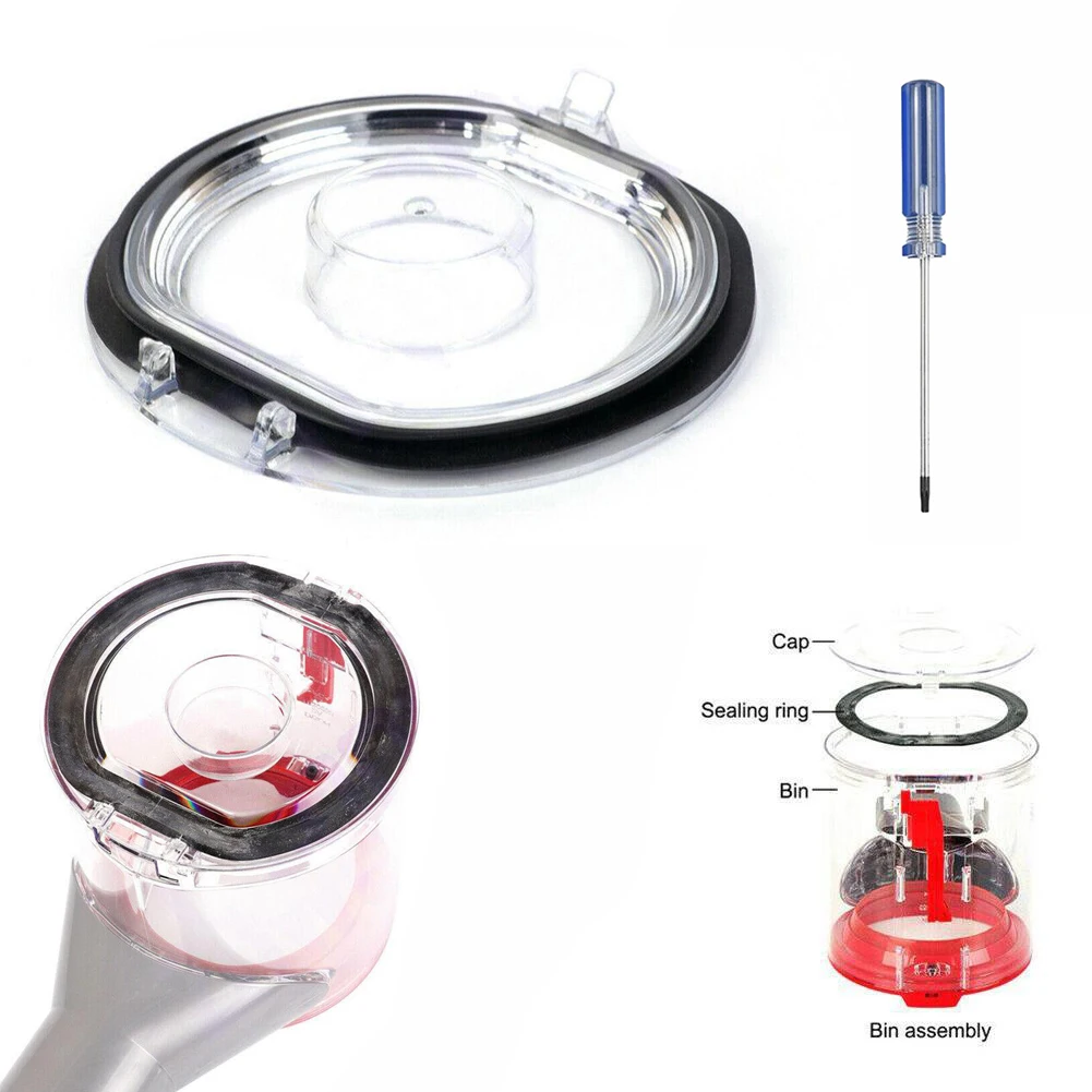 Dust Bucket Bottom Cover With Screwdriver For Dyson V7 V8 Vacuum Cleaner Dust Bin Dust Cup Replacement Sealing Ring Cap Part
Dust Bucket Bottom Cover With Screwdriver For Dyson V7 V8 Vacuum Cleaner Dust Bin Dust Cup Replacement Sealing Ring Cap Part