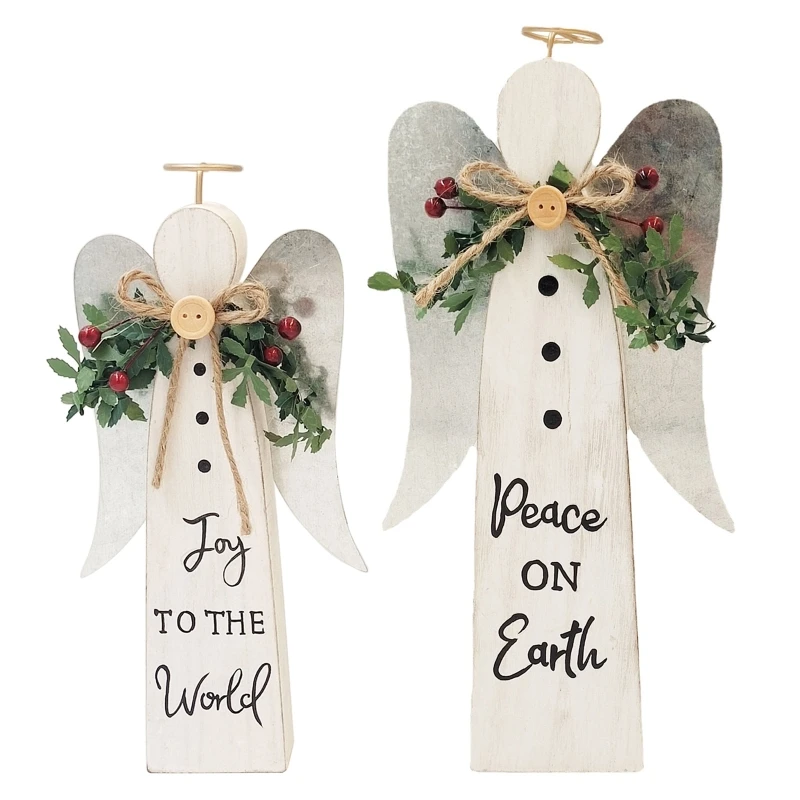 Christmas Angel Wood Ornament Creative Fairy Angels Wooden Crafts Decor for Home Festival Party Table Decoration Gift Supplies
Christmas Angel Wood Ornament Creative Fairy Angels Wooden Crafts Decor for Home Festival Party Table Decoration Gift Supplies