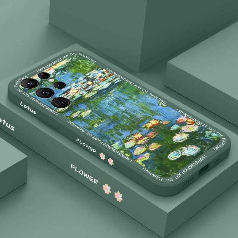Water Lily Phone Case For Samsung Galaxy S22 S21 S20 Ultra Plus FE S10 S9 S10E Note 20 ultra 10 9 Plus Cover
Water Lily Phone Case For Samsung Galaxy S22 S21 S20 Ultra Plus FE S10 S9 S10E Note 20 ultra 10 9 Plus Cover