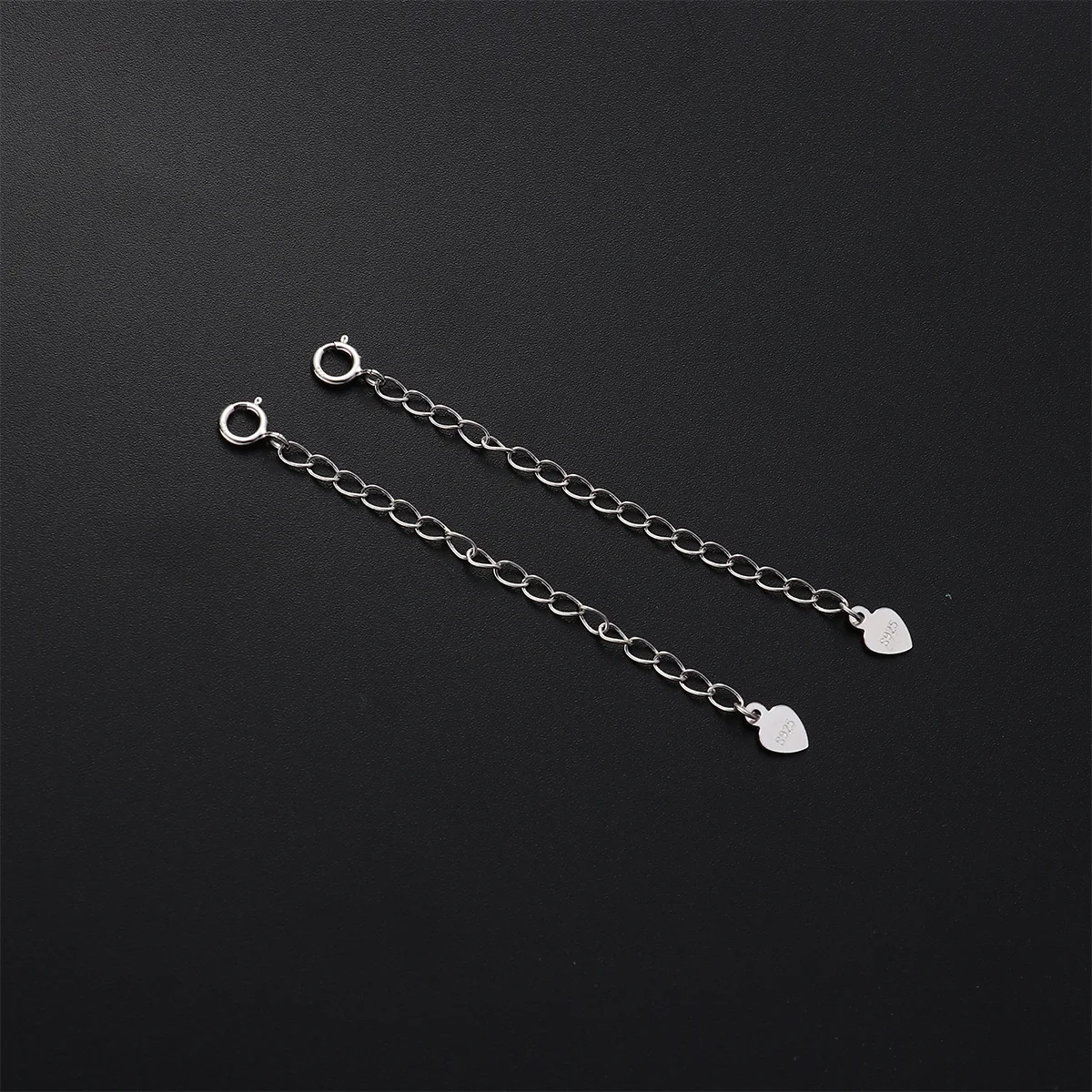 2 Pcs Neckace Extender Extended Chains Necklaces Extending Silver Heart Locket Lengthening
2 Pcs Neckace Extender Extended Chains Necklaces Extending Silver Heart Locket Lengthening