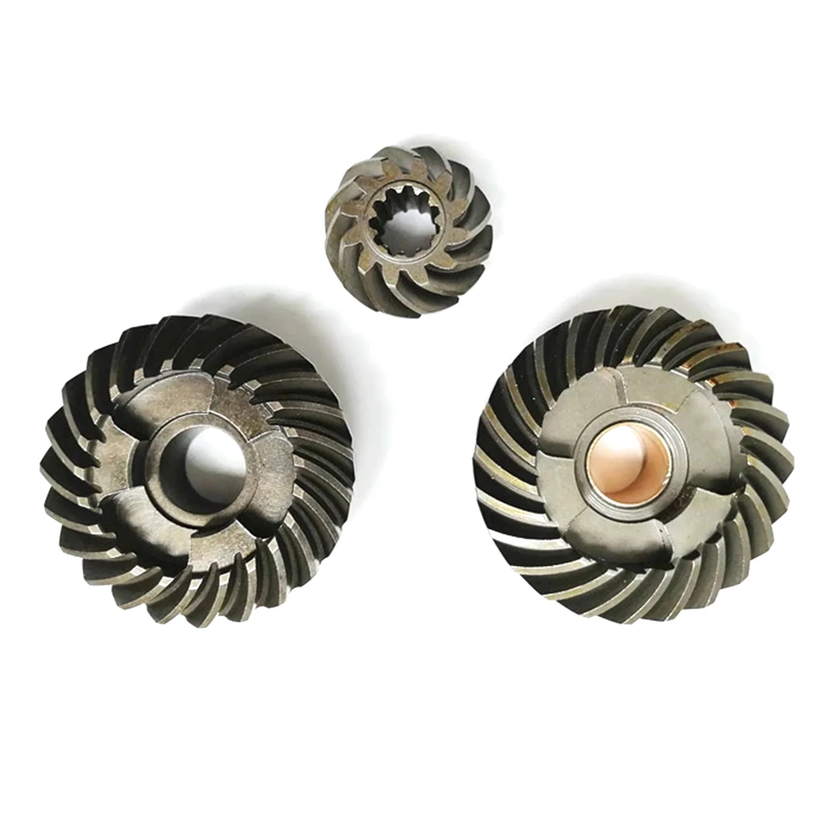 3PCS Outboard Engine Gear Set 57311-93901 Pinion & 57521-93902 Reverse & 57510-93902 Forward Gear for Suzuki 9.9HP 15HP
3PCS Outboard Engine Gear Set 57311-93901 Pinion & 57521-93902 Reverse & 57510-93902 Forward Gear for Suzuki 9.9HP 15HP