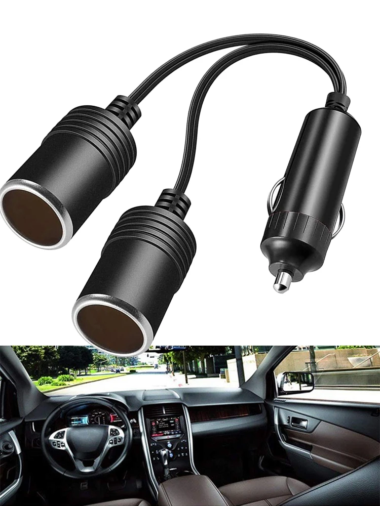 1pc Universal 18cm Car Dual Port Cigare Lighter Splitter Female Socket Plug Power Adapter Connector 12V Car Accessories
1pc Universal 18cm Car Dual Port Cigare Lighter Splitter Female Socket Plug Power Adapter Connector 12V Car Accessories