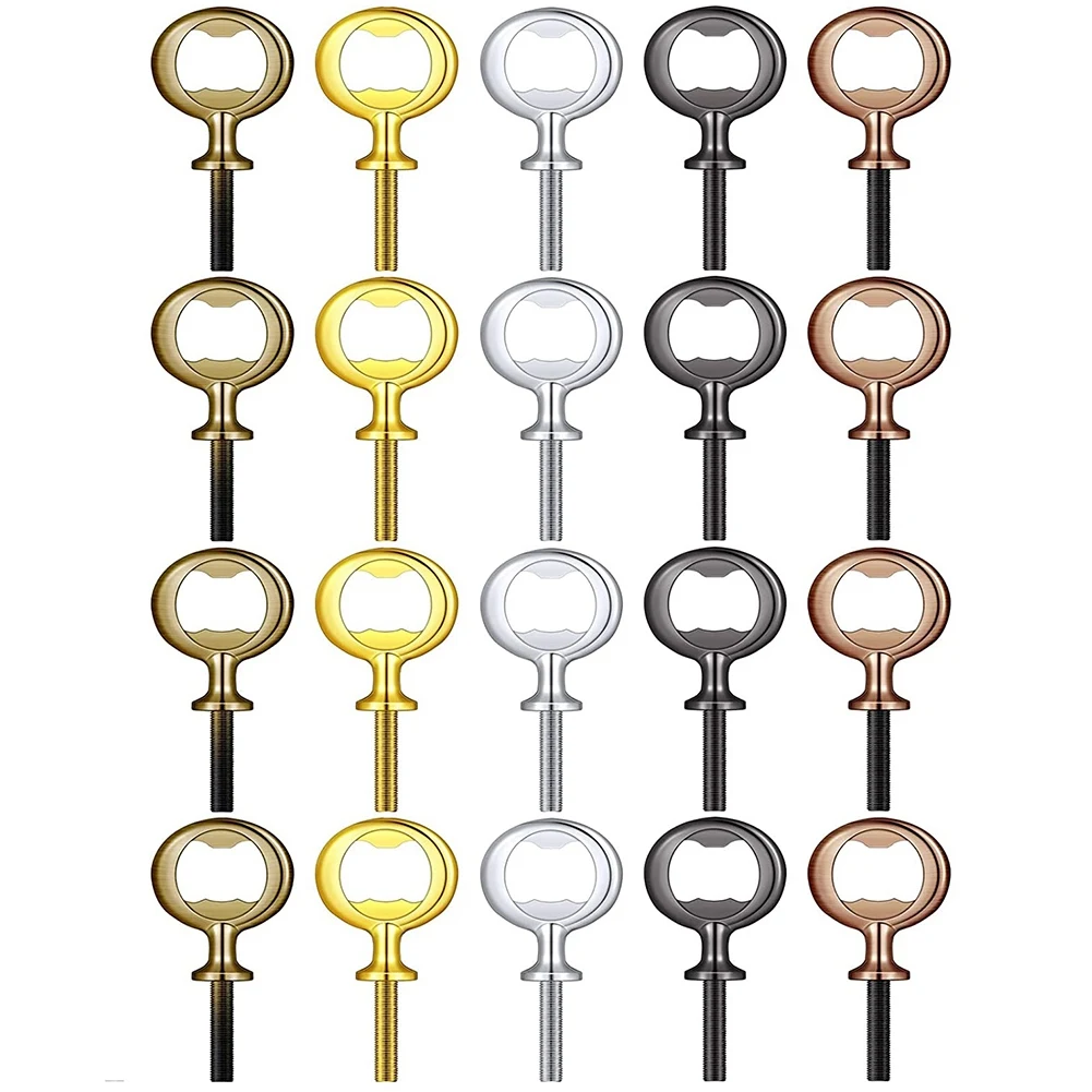 20Pcs Metal Bottle Opener Blanks Stainless Steel Bottle Opener Inserts Kit Threaded Beer Opener Hardware 5 Colors
20Pcs Metal Bottle Opener Blanks Stainless Steel Bottle Opener Inserts Kit Threaded Beer Opener Hardware 5 Colors