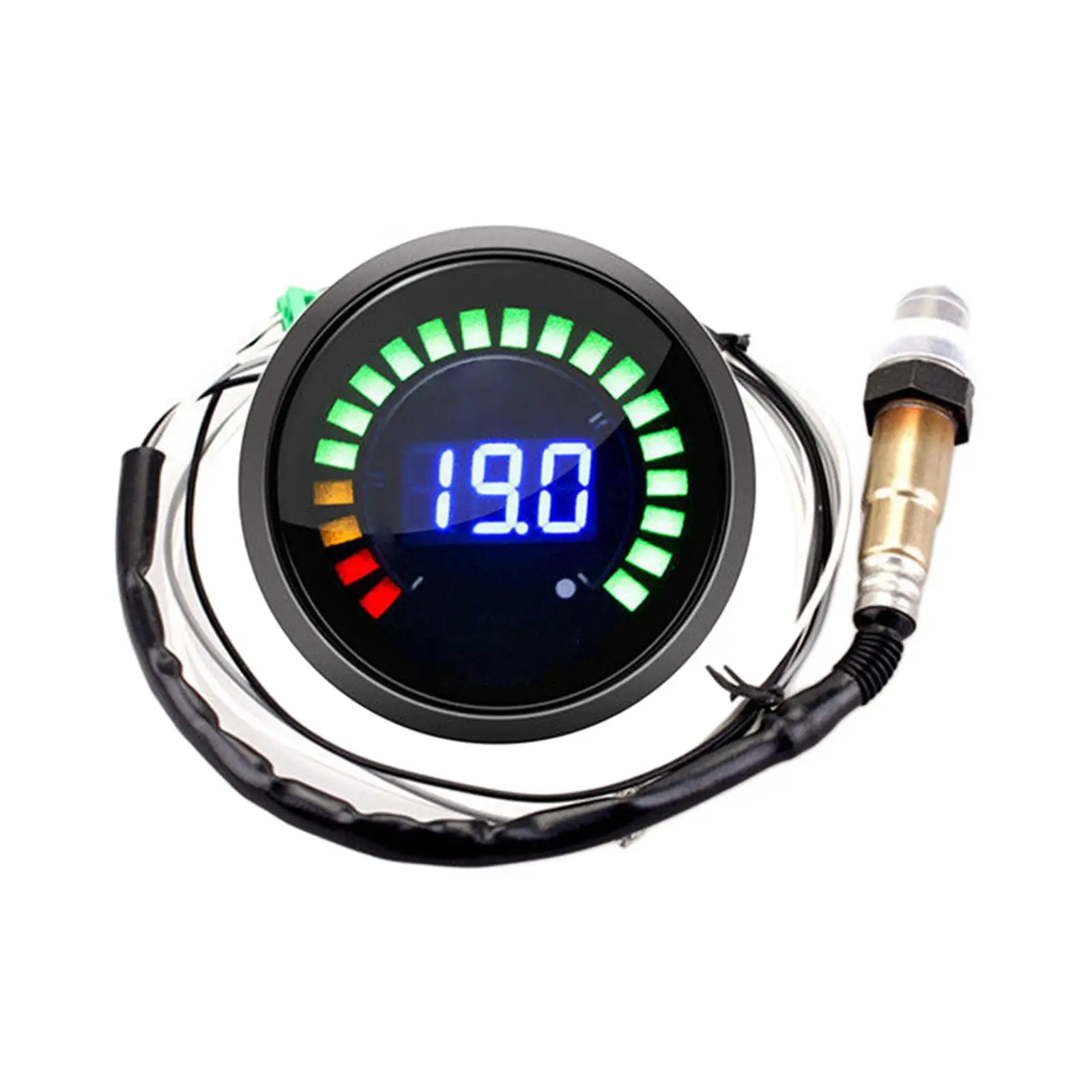 Air/Fuel Ratio Gauge with O2 Oxygen Sensor Fits for 12V Vehicle Easy to Install Replacement
Air/Fuel Ratio Gauge with O2 Oxygen Sensor Fits for 12V Vehicle Easy to Install Replacement