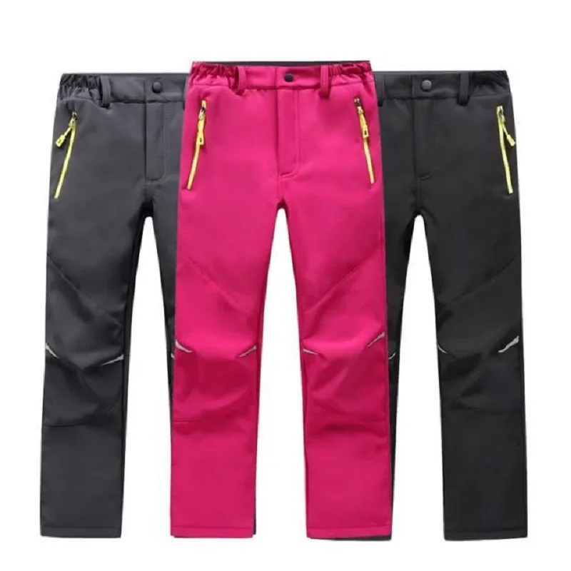 Brand Waterproof Windproof Boys Girls Pants Children Outerwear Warm Trousers Sporty Climbing Trousers For 4-16 Years Old
Brand Waterproof Windproof Boys Girls Pants Children Outerwear Warm Trousers Sporty Climbing Trousers For 4-16 Years Old