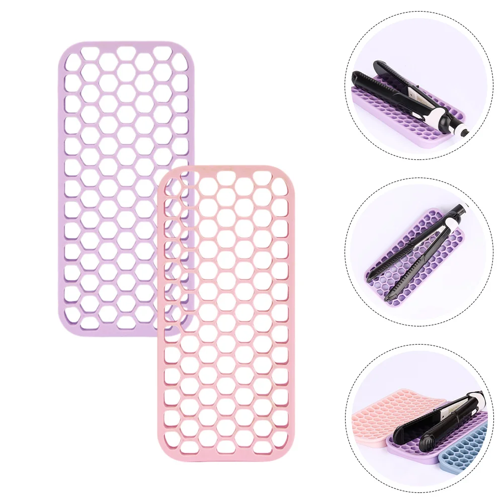 Hair Mat Holder Silicone Pad Tool Non Iron Curling Straightener Wand Hot Flat Heat Travel Cover Pads Irons Mats Styling 
Hair Mat Holder Silicone Pad Tool Non Iron Curling Straightener Wand Hot Flat Heat Travel Cover Pads Irons Mats Styling
