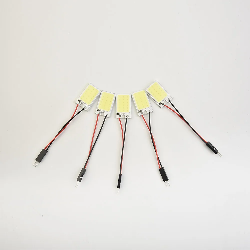 5pcs Car Interior Dome Reading T10 W5W Cob Dome Festoon Brake License Panel Door Led Trunk Lamp 12v Clearance Light
5pcs Car Interior Dome Reading T10 W5W Cob Dome Festoon Brake License Panel Door Led Trunk Lamp 12v Clearance Light
