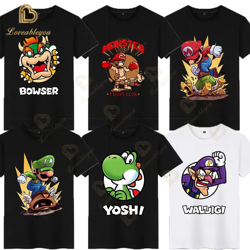 2023 Children's Super Mario Bros T-shirt Kids Harajuku Fashion Casual T-Shirt Boy Girls Polyester Summer Girls Boys Short Sleeve
2023 Children's Super Mario Bros T-shirt Kids Harajuku Fashion Casual T-Shirt Boy Girls Polyester Summer Girls Boys Short Sleeve