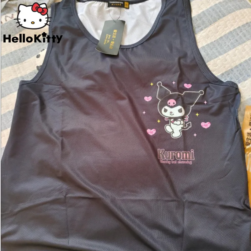 Sanrio Hello Kitty Kuromi Cinnamoroll T-shirt For Man Cartoon Casual Woman Tops Short Pants Summer Beach Shorts Oversize Tees
Sanrio Hello Kitty Kuromi Cinnamoroll T-shirt For Man Cartoon Casual Woman Tops Short Pants Summer Beach Shorts Oversize Tees