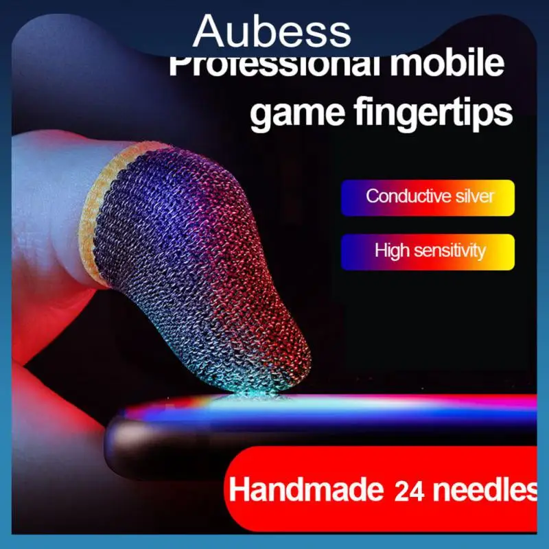 Breathable Fingertips Portable Finger Cots Cover Sensitive Mobile Games Finger Cover Sweatproof For Pubg Anti-slip For Gamer
Breathable Fingertips Portable Finger Cots Cover Sensitive Mobile Games Finger Cover Sweatproof For Pubg Anti-slip For Gamer