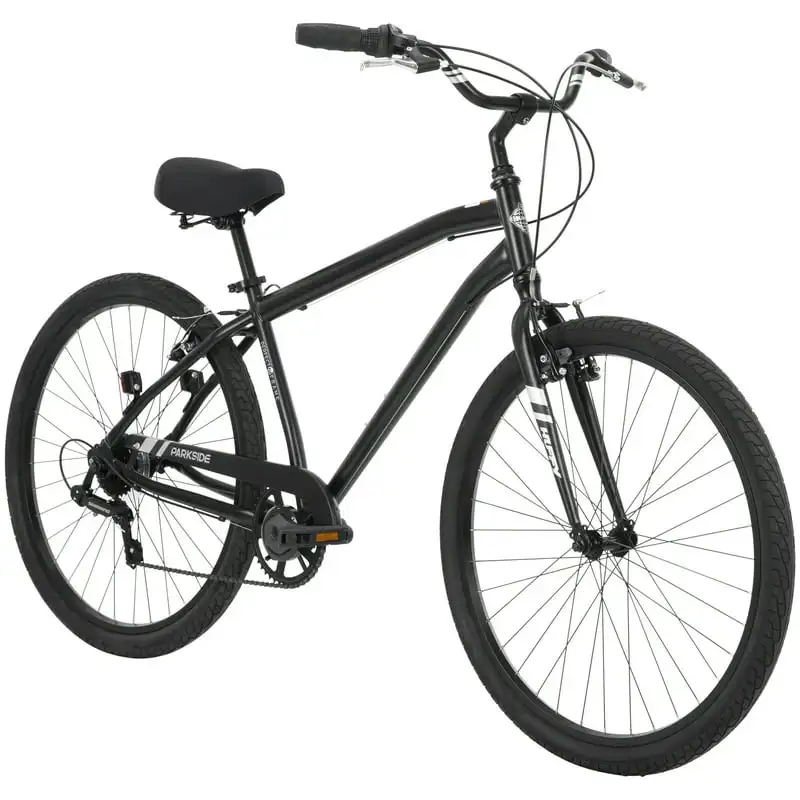 27.5" Mens Parkside™ 7-Speed Bike, Matte Black Bicycle Bike Travel Adult Teens Gift
27.5" Mens Parkside™ 7-Speed Bike, Matte Black Bicycle Bike Travel Adult Teens Gift