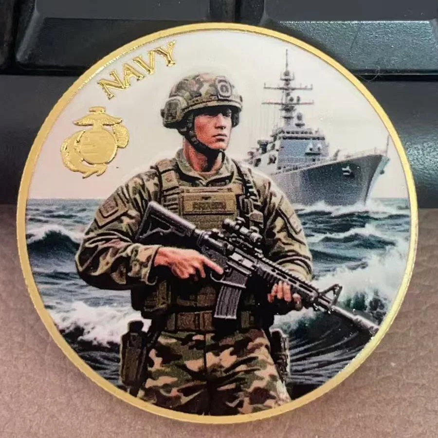 Коллекционная монета ВМС США
Коллекционная монета ВМС США