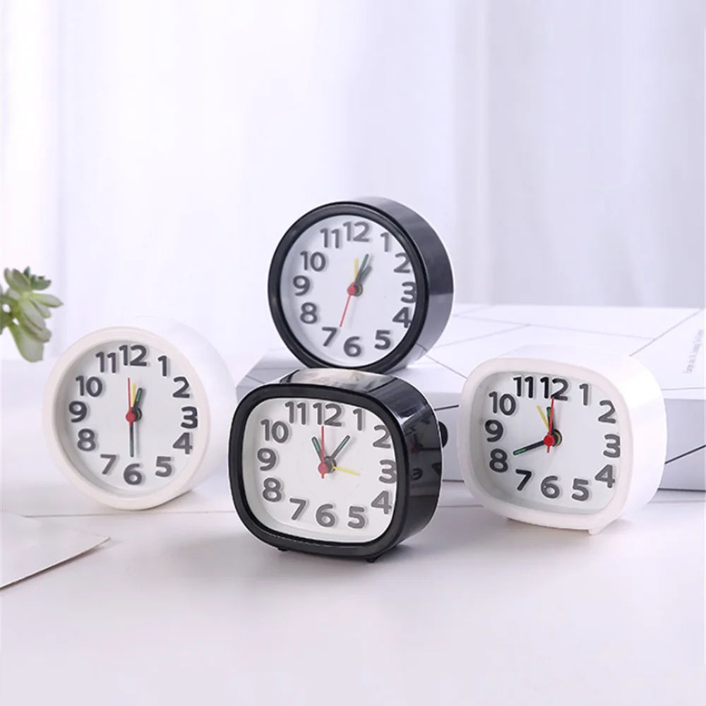 Square Round Small Alarm Clock Snooze Silent Sweeping Wake Up Table Clock Battery Powered Compact Portable Travel Alarm Clock
Square Round Small Alarm Clock Snooze Silent Sweeping Wake Up Table Clock Battery Powered Compact Portable Travel Alarm Clock