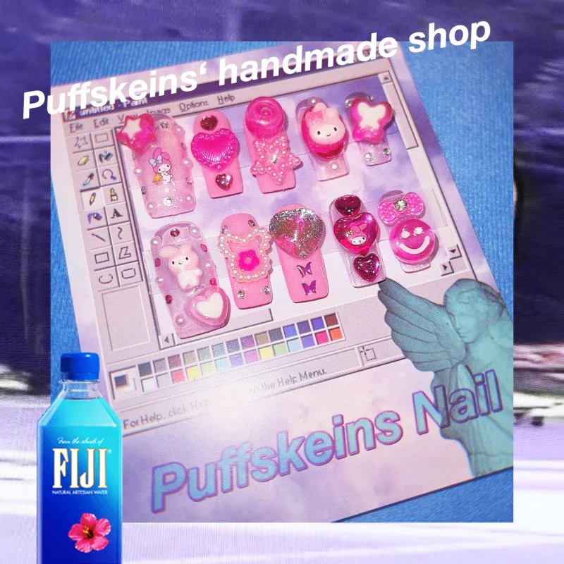 Sanrioed My Melody Cartoon Harajuku Style Y2K Fake Nails Cute Girls Wearable Nail patch Finished Products Reusable
Sanrioed My Melody Cartoon Harajuku Style Y2K Fake Nails Cute Girls Wearable Nail patch Finished Products Reusable