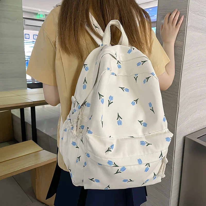 2022 Nylon Female Women Backpack Cute Casual Travel Bag High Quality Flower School Backpack for Teenage Girls Book Bags Knapsack
2022 Nylon Female Women Backpack Cute Casual Travel Bag High Quality Flower School Backpack for Teenage Girls Book Bags Knapsack