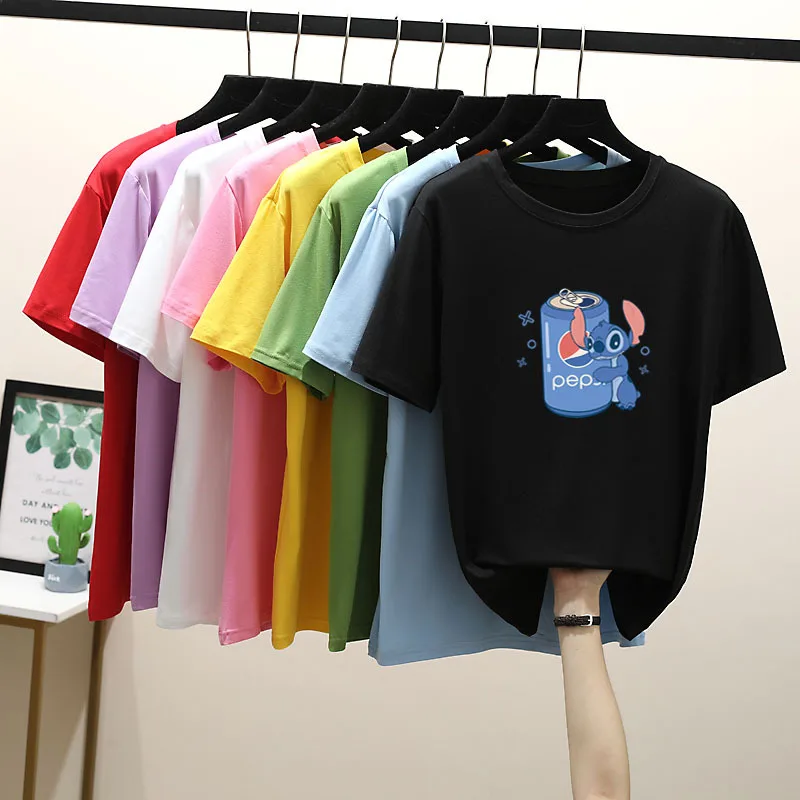 Women Summer Casual O Neck Tshirt Short Sleeve T-Shirts Female Kawaii Shirts Cute Cartoon Printed Tops Harajuku Tees
Women Summer Casual O Neck Tshirt Short Sleeve T-Shirts Female Kawaii Shirts Cute Cartoon Printed Tops Harajuku Tees