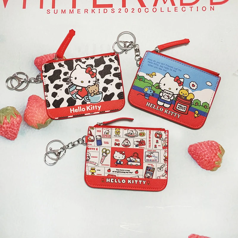 Милая мультяшная сумка Hello Kitty в стиле аниме, милая повседневная короткая сумка из искусственной кожи для девочек, кошелек с подвеской, брело...
Милая мультяшная сумка Hello Kitty в стиле аниме, милая повседневная короткая сумка из искусственной кожи для девочек, кошелек с подвеской, брело...